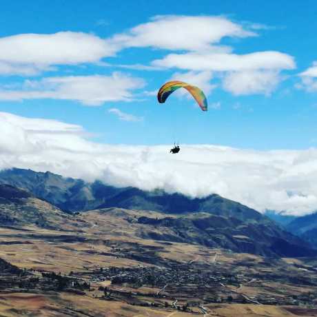 Parapente en el Valle Sagrado