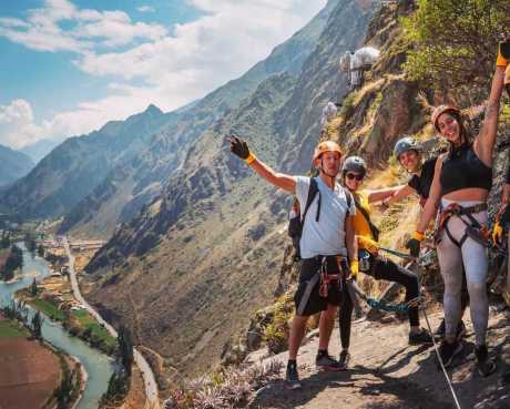 Sky bike via ferrata