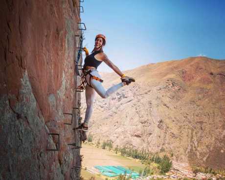 Sky bike via ferrata