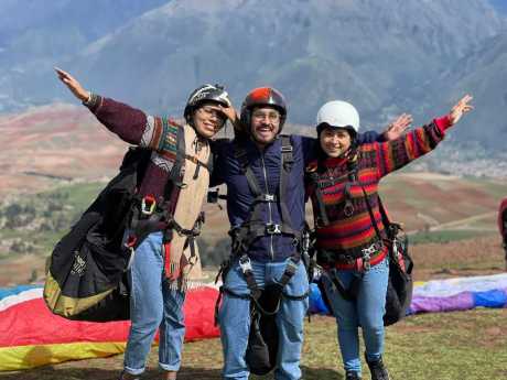 Parapente valle sagrado